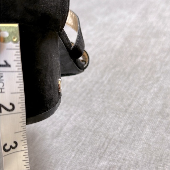 Sam Edelman Womens Black Strappy Block Heel Sandals Size 8.5M Chic Dressy Shoes - Picture 11 of 11